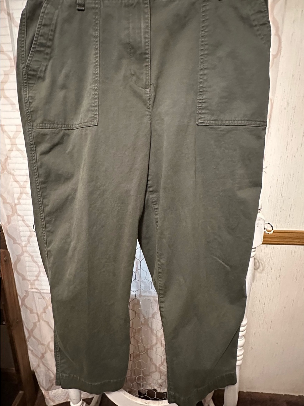 Talbots Olive Green high waisted Pants